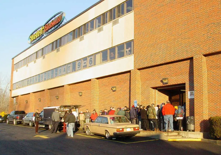 Historic You-Do-It Electronics store in Needham Massachusetts