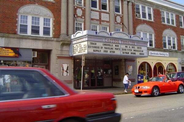 Historic Capitol Theatre on Massachusetts Avenue in Arlington, Massachusetts
